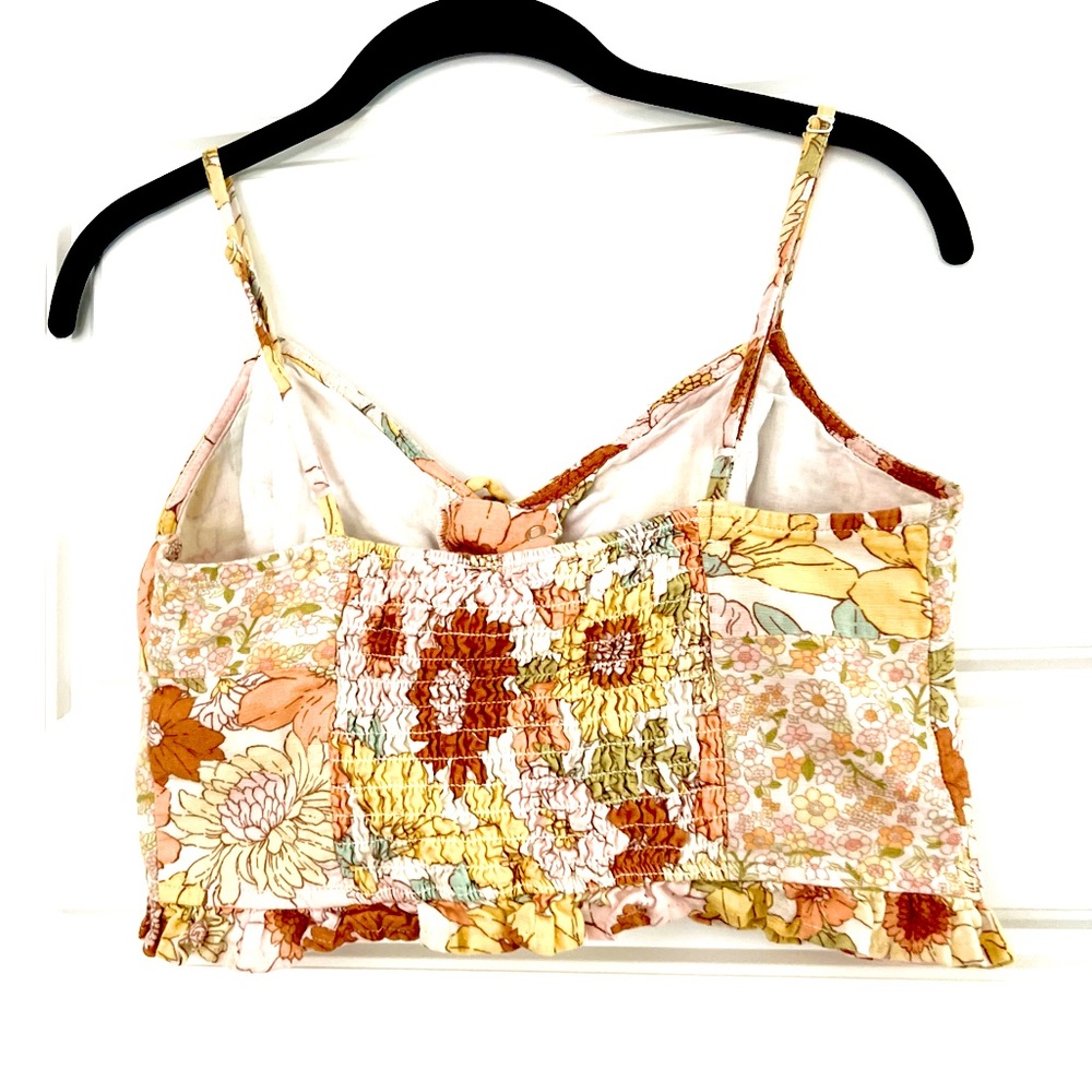 Floral Patchwork Cami Top: Small - image 3